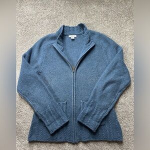 Carhartt for Women Blue Zip-Up Sweater